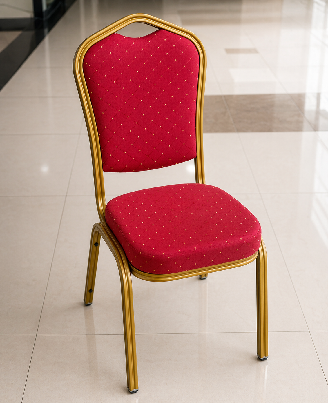 Banquet Chair - Red/Blue