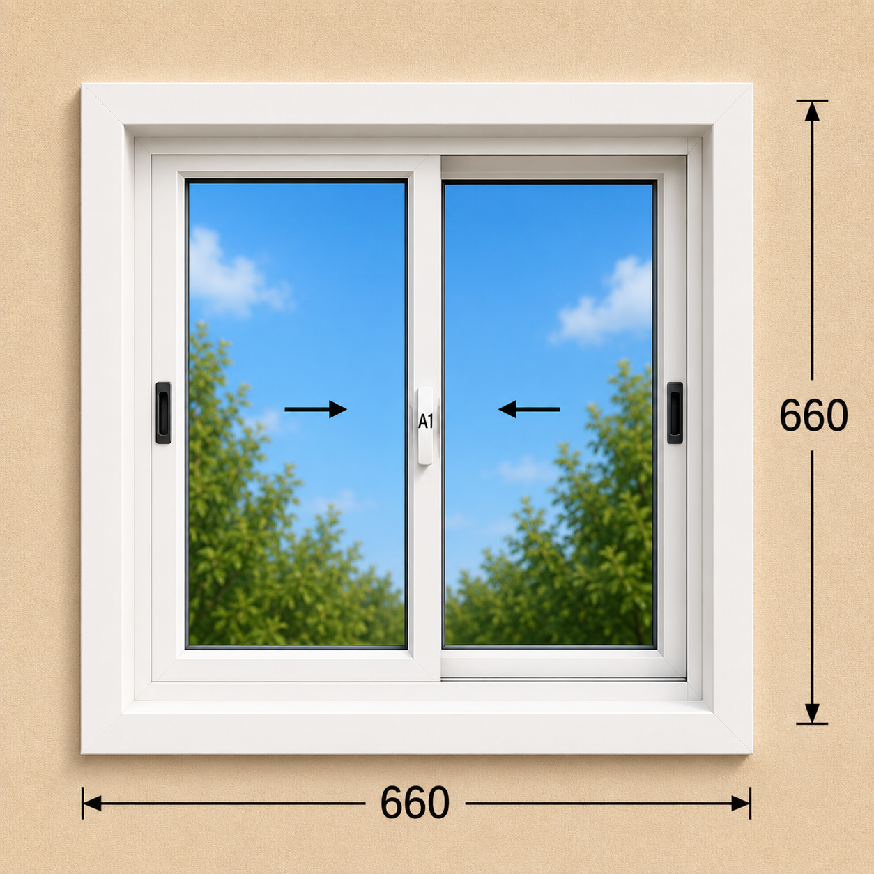 Sliding Window - 26*26cm