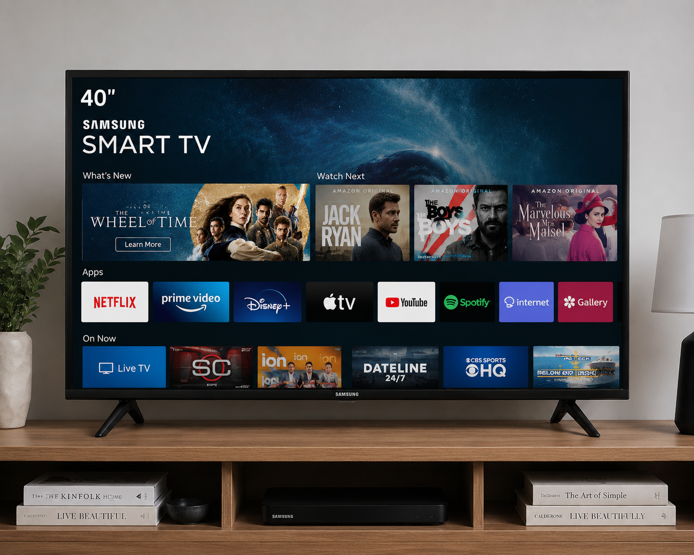 SAMSUNG 40'' SMART TV