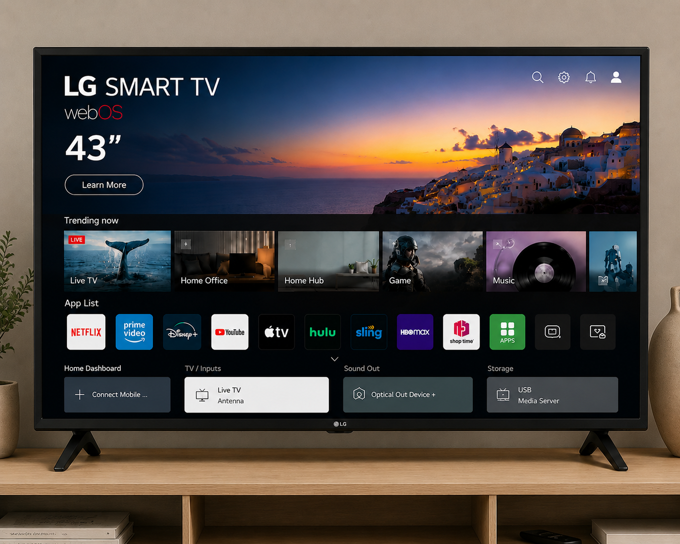 LG 43'' SMART TV