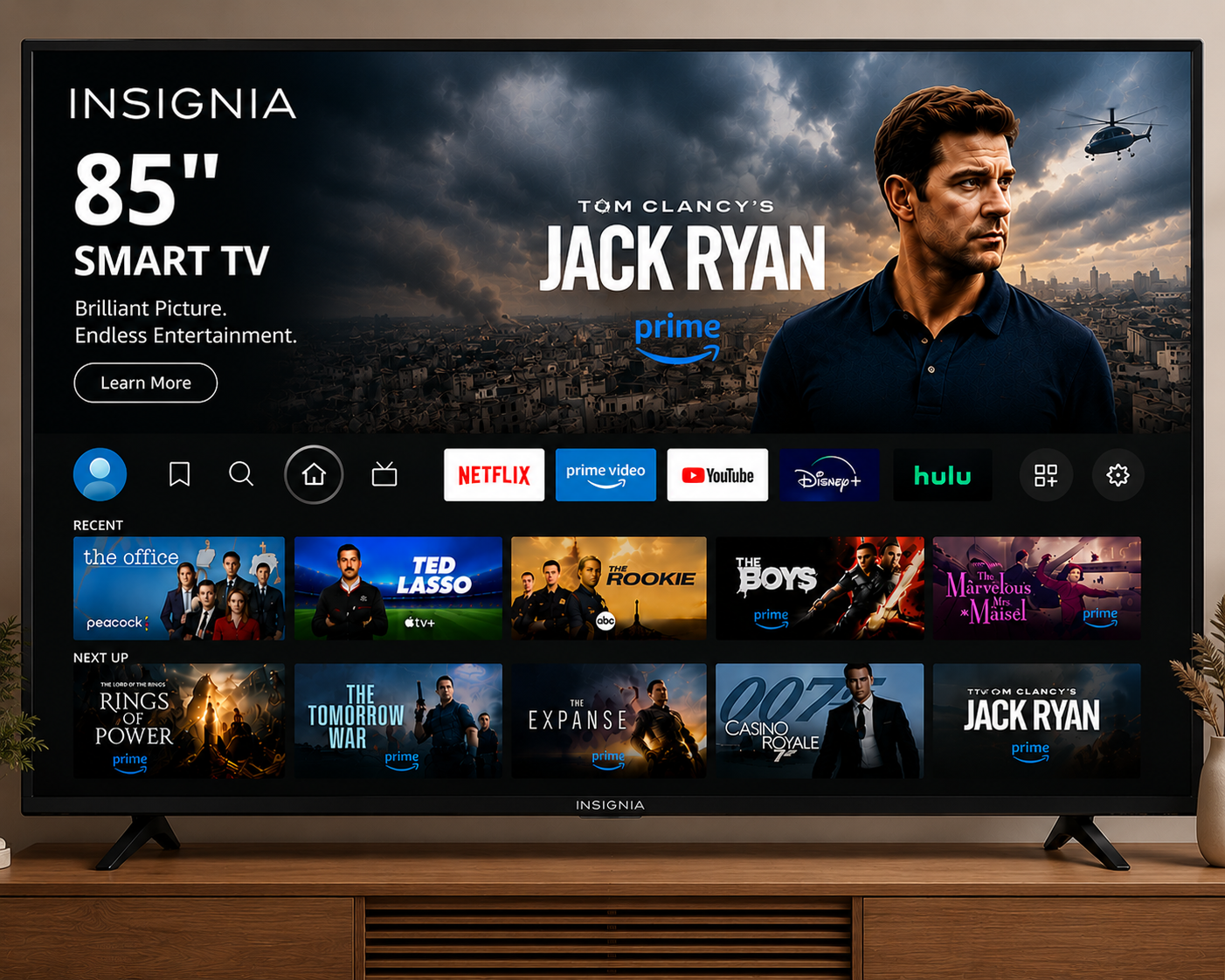 INSIGNIA 85'' SMART TV