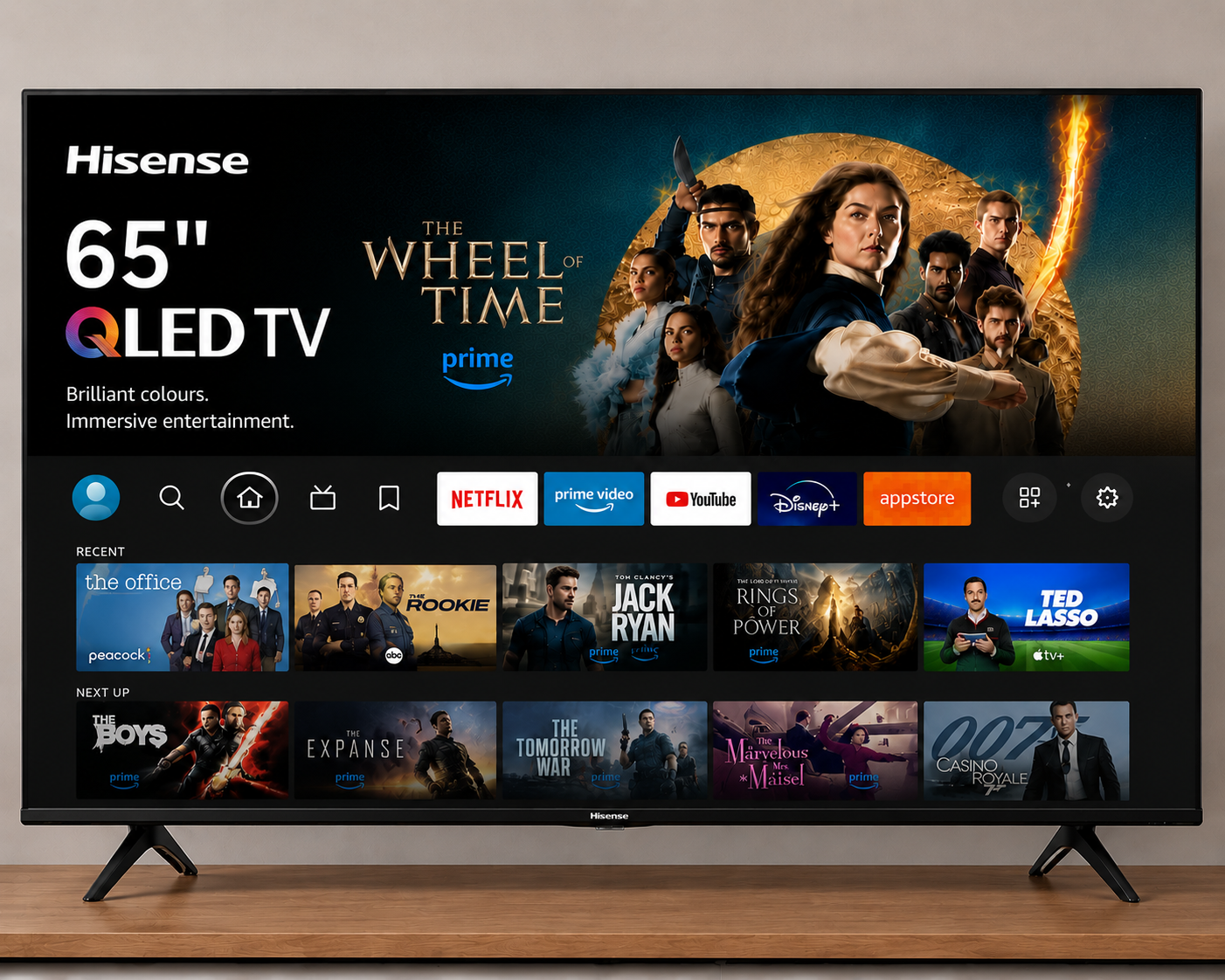 HISENSE 65'' QLED TV