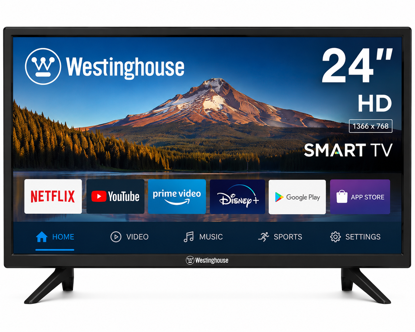 WESTINGHOUSE 24'' SMART TV