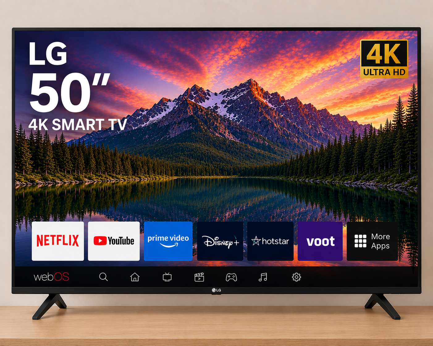 LG 50'' 4K SMART TV
