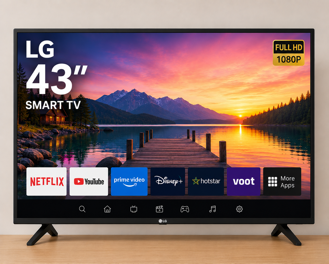 LG 43'' SMART TV