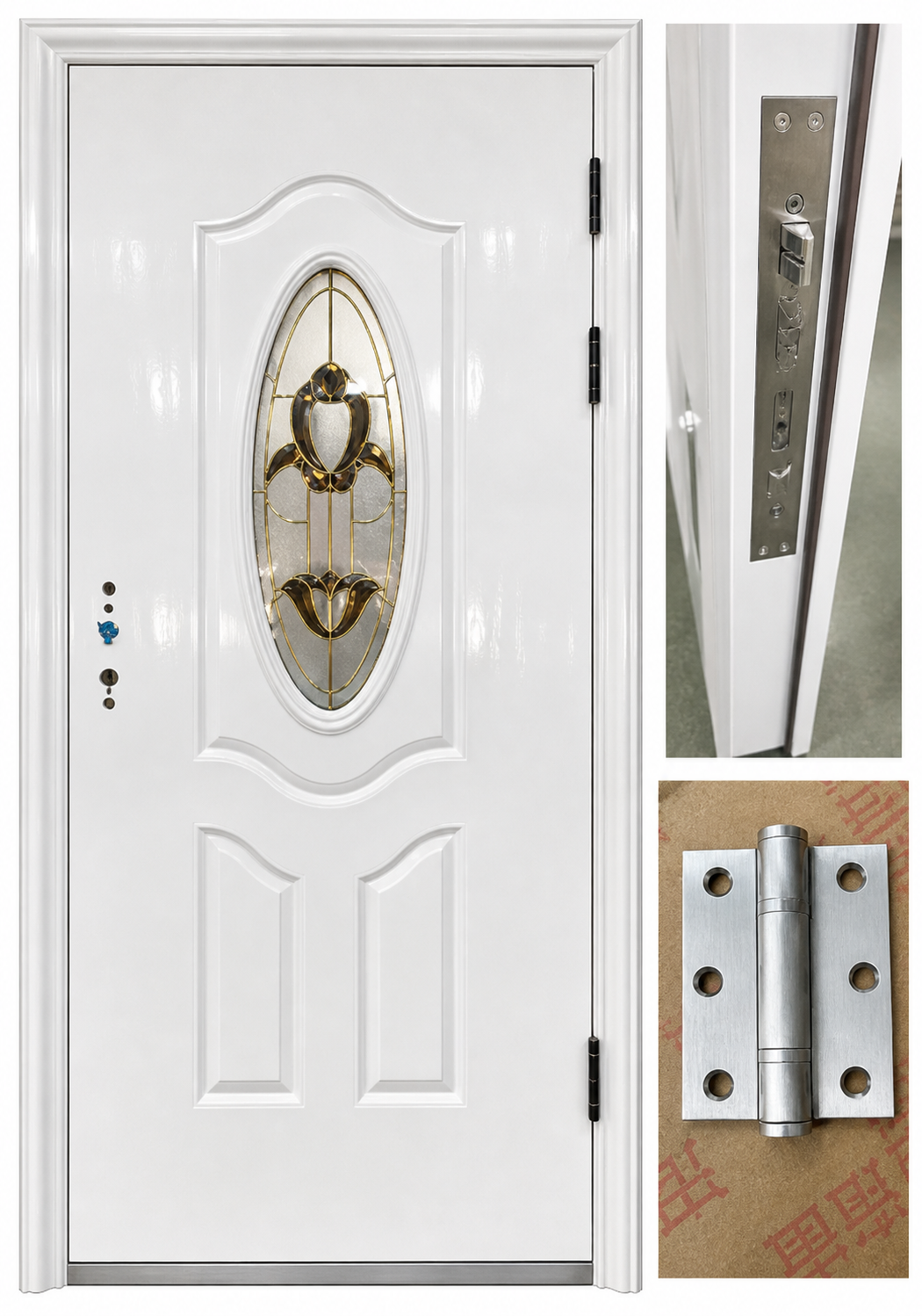 Entrance front door