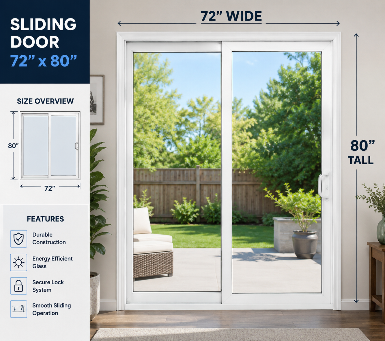 Sliding door