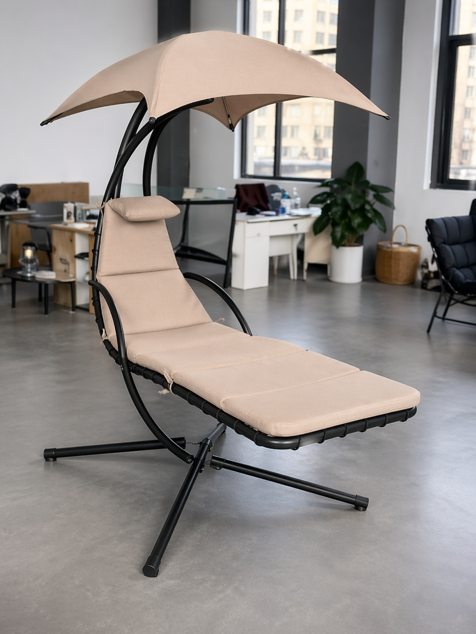 Adjustable Outdoor Chaise Lounge Chair