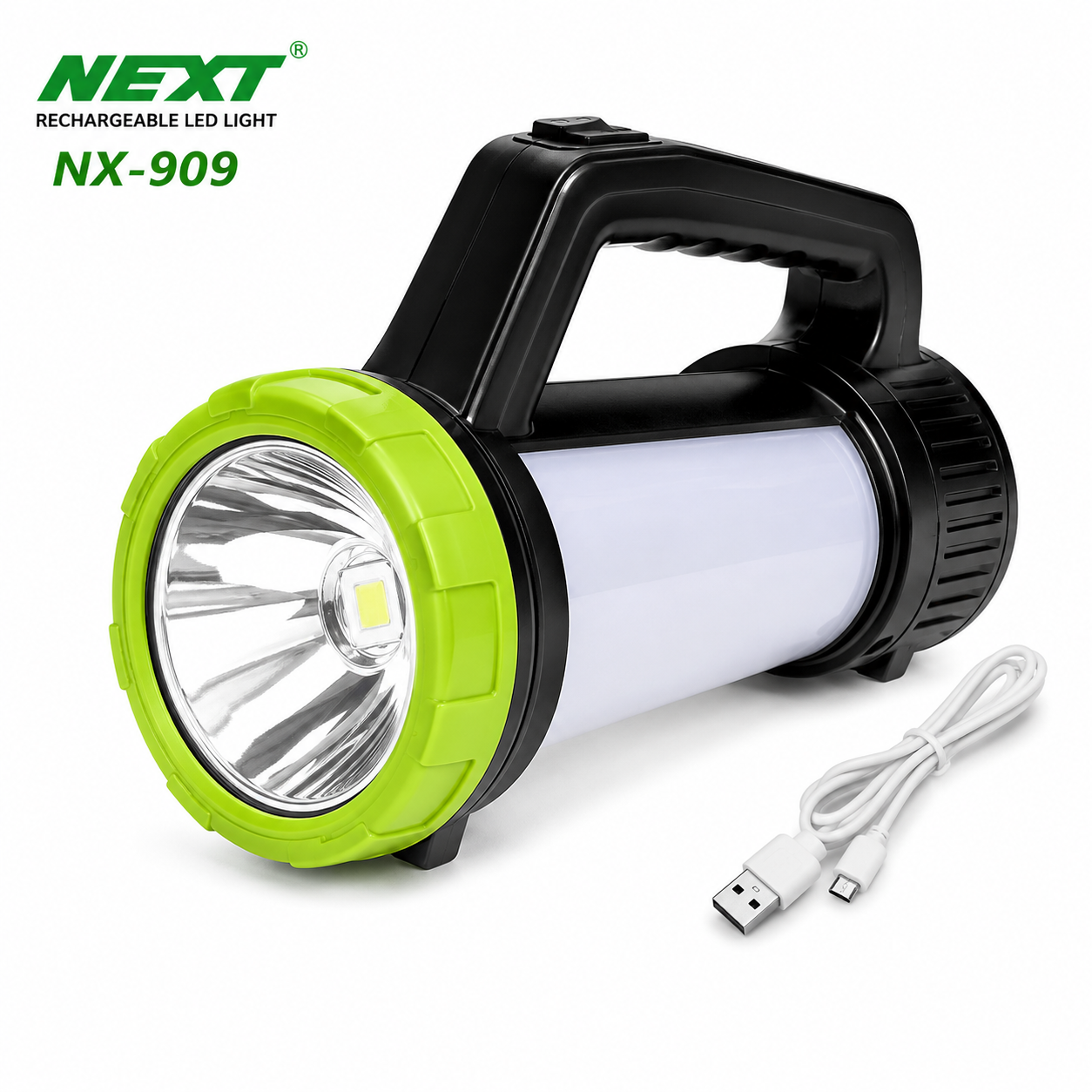 Rechargeable searchlight