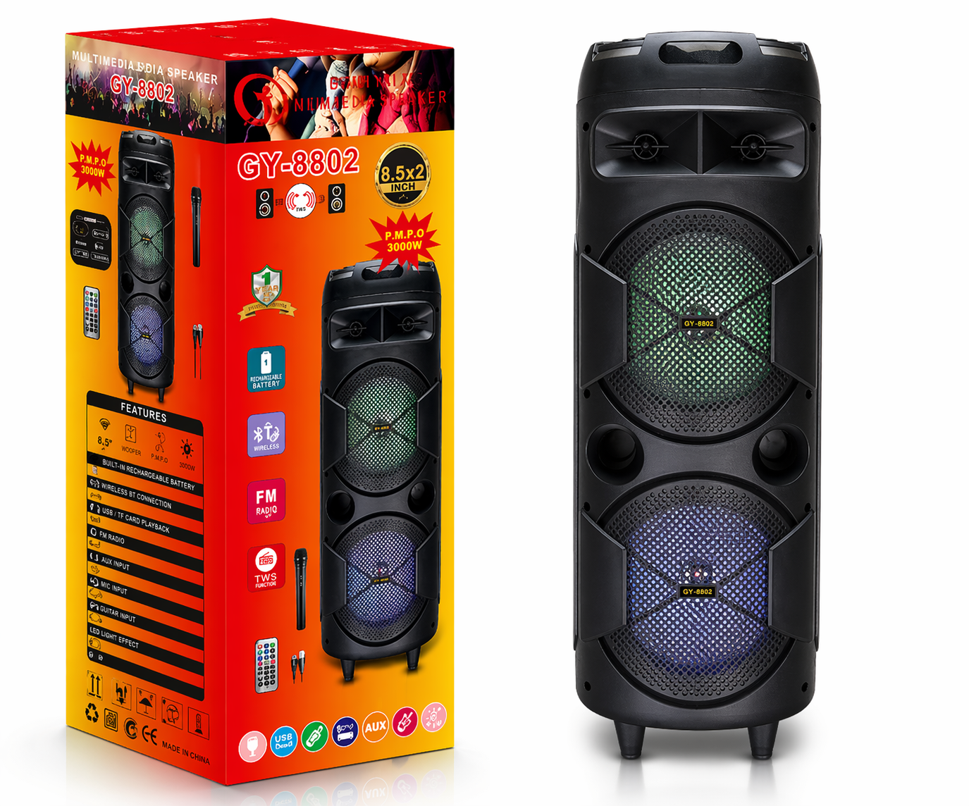 GY-8802 SPEAKER