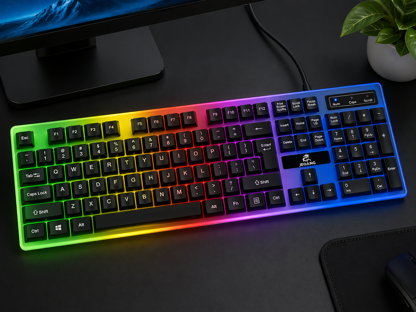 RGB Backlit Gaming Keyboard
