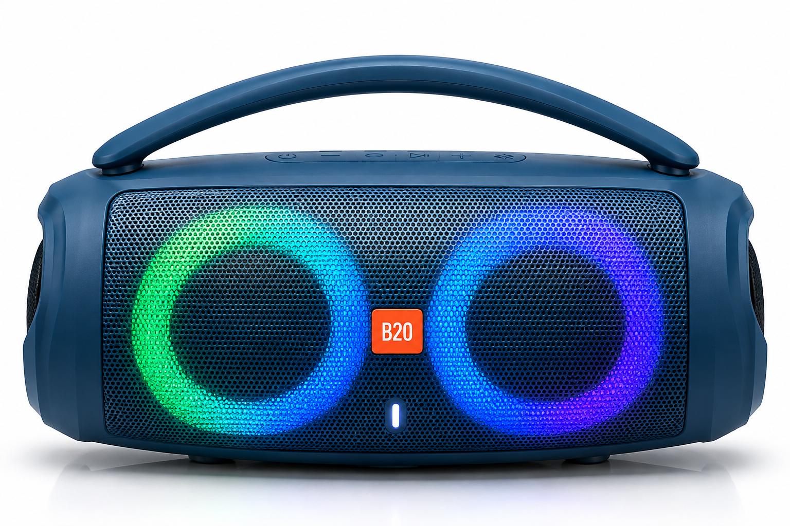B20 Portable RGB LED Wireless Boombox Speaker